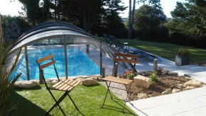 Maison vue mer avec piscine